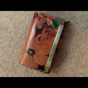 Patricia Nash leather wallet, lightly used.